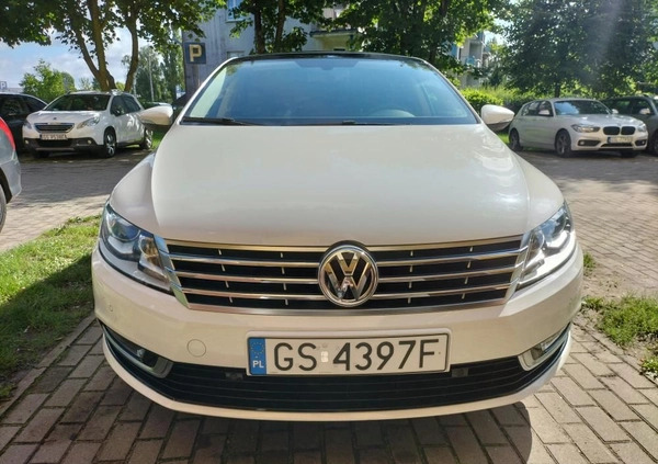 Volkswagen CC cena 49800 przebieg: 92000, rok produkcji 2014 z Słupsk małe 436